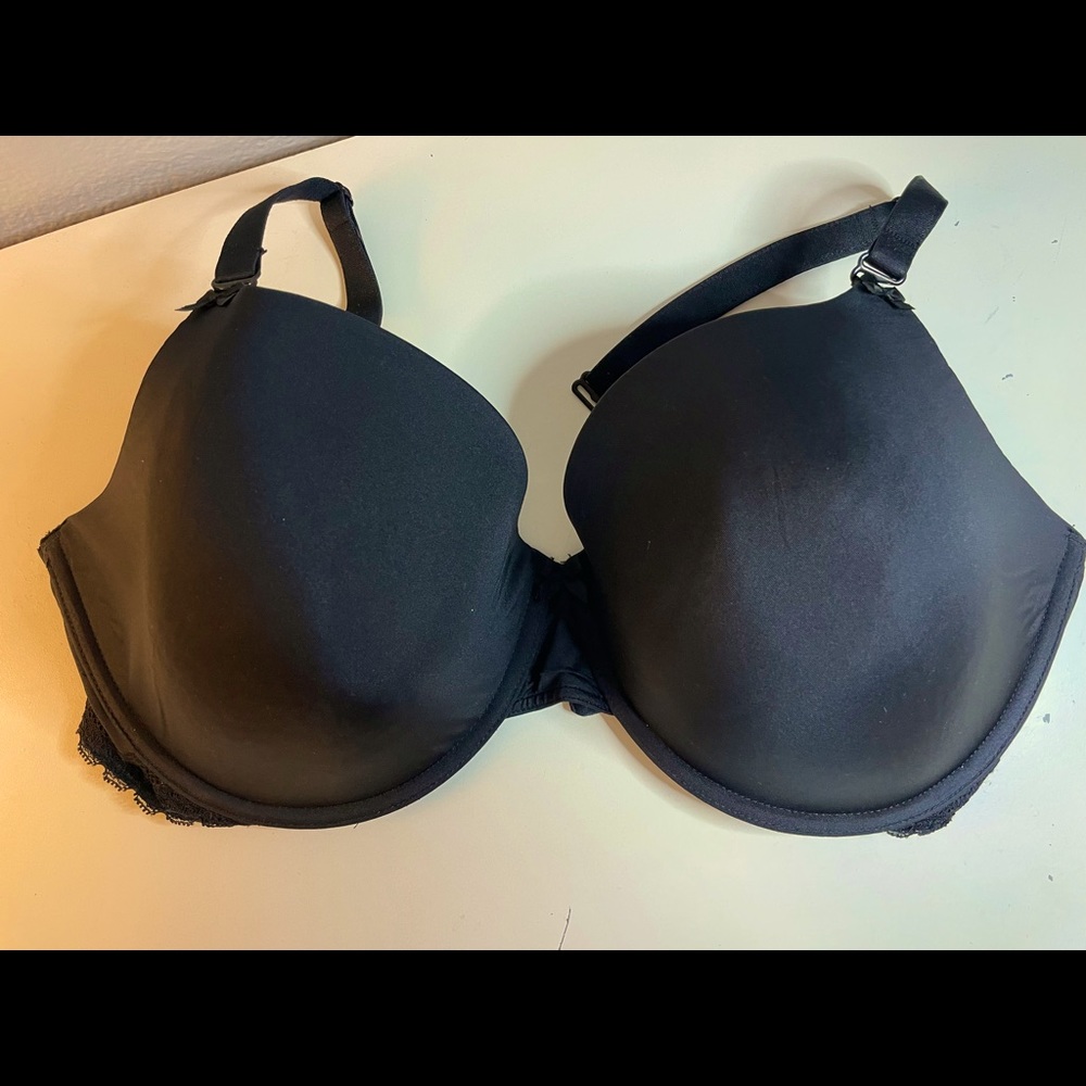 36H Gorgeous Convertible Memory Foam Bra - Black
